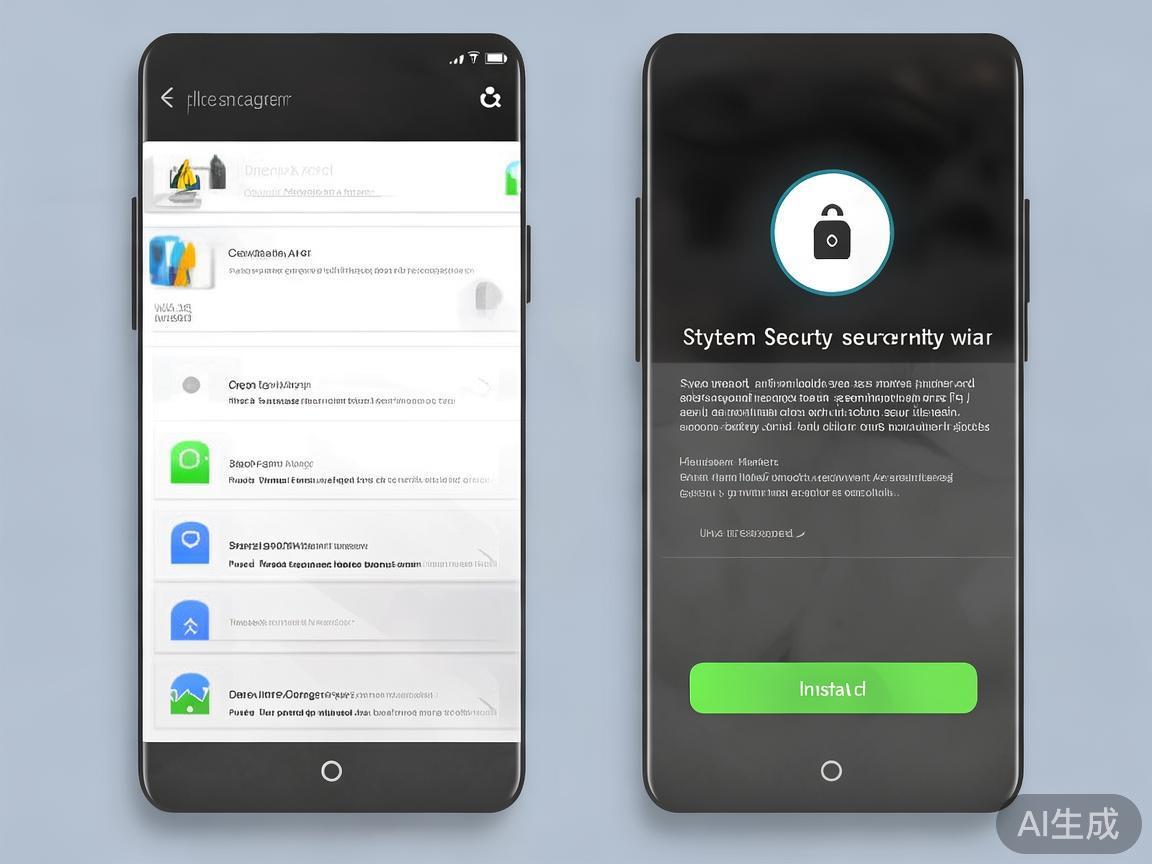 打开手机“文件管理器”，找到已下载的apk文件，点